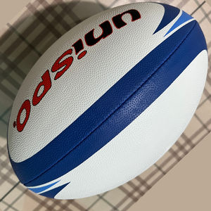 Ballon de rugby de marque Indian Custom entièrement cousu main avec adhérence durable et vessie pour un usage professionnel - Product Image 2