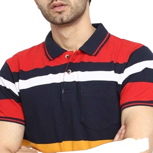 เสื้อโปโลผู้ชายผ้าคอตตอนปักลายตามสั่ง ทรงโอเวอร์ไซส์ ทรงเข้ารูป สวมใส่สบาย เหมาะสำหรับใส่ทำงาน ผู้ผลิต - Product Image 1