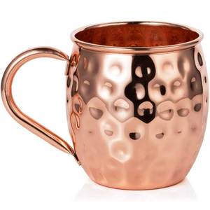 Vente chaude Tasse de voyage sur mesure en métal de haute qualité personnalisé pour boire Fabriqué en Inde - Product Image 1