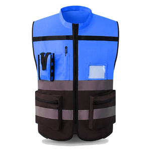Veste de sécurité réfléchissante Construction de sécurité Travail à haute visibilité Sécurité respirante Vêtements réfléchissants Gilet de sécurité - Product Image 5