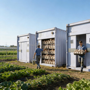Serre de culture de champignons commerciale avec contrôle climatique, équipement de culture de champignons, agriculture à haut rendement - Product Image 1
