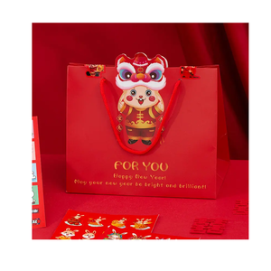 Bolsa de papel de tarjeta de arte reciclada personalizada Offset CMYK/Pantone Food Art No Importax Dinosource para embalaje de regalo al por menor - Product Image 1