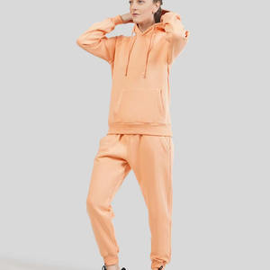 Chándal de moda Ligero y transpirable Ideal para todas las estaciones 100% Conjunto de chándal de algodón para mujer - Product Image 3