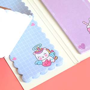 Bloc de Notas Adhesivas Triple con Diseño de Unicornio para Promociones - Product Image 6