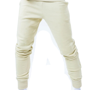 Último diseño personalizado hombres chándales Color sólido Material de algodón al por mayor precio barato más vendidos Streetwear hombres chándales - Product Image 6