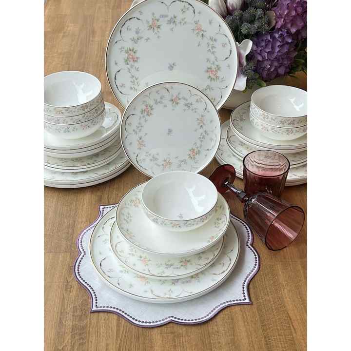 Dinner Set Spring Gold 24 Pieces for 6 Persons