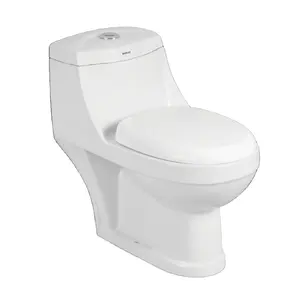 Brand New Design Ceramic Toilet One Piece Toilet Sanitary Wear For bathroom sets export at factory price