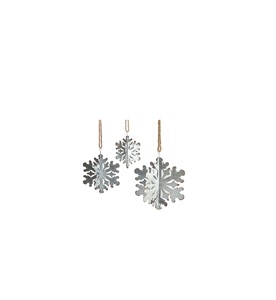 Premium handcrafted metal Christmas <b>hanging</b> ornaments suitable for elegant modern home decor during holiday celebrations - Product Image 3