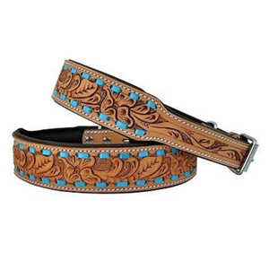 Collares de cuero de alta resistencia para perros grandes, diseño simple y lujoso, para perros pequeños y grandes, duraderos, transpirables y ecológicos. - Product Image 4