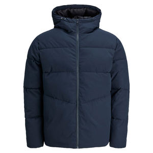 2025 Premium Unisex Warm Hooded Puffer Jacket <b>Quilted</b> Bubble Winter Coat Thick Lightweight Streetwear Fashion Outerwear - Product Image 1