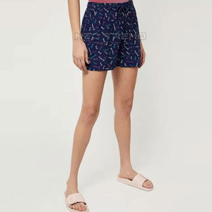 Pantalones cortos de mujer personalizados al por mayor, transpirables y de color sólido, último estilo - Product Image 6