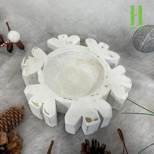 Vente chaude bols à pâte en bois d'acacia naturel pour la décoration de la maison vintage et pour les cadeaux de décorations de Noël OEM Made in Vietnam - Product Image 6