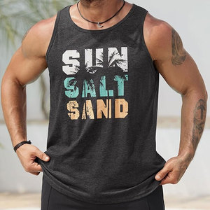 High Quality Men's Sleeveless Athletic Shirts Custom <b>Running</b> <b>Singlet</b> Sublimation High Tank Tops Knitted Men's Athletic Wear - Product Image 2