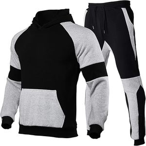Survêtements pour hommes Ensemble de 2 pièces Jogging actif Survêtements à manches longues Tenues décontractées - Product Image 4