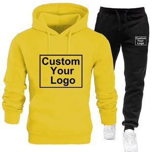 2025 hommes survêtement décontracté bricolage sweats à capuche concevoir votre Logo ensemble survêtements survêtement pantalon costumes sport athlétique tenues décontractées - Product Image 5
