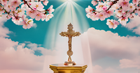 Cadeaux religieux, croix de Christ en laiton poli, crucifix, Seigneur Jésus sur la croix, statue en laiton, décoration d'intérieur