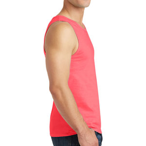 เสื้อกล้ามผู้ชายแขนกุดผ้าฝ้ายเสื้อกล้ามสำหรับวิ่ง - Product Image 6