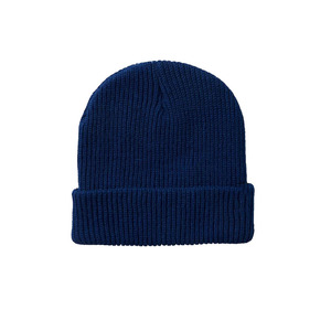 Bonnet en acrylique unisexe de haute qualité casquettes hiver chaud chapeau tricoté Logo personnalisé impression étanche vente chaude cagoule latérale en laine - Product Image 1