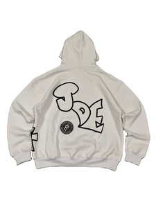 Conjunto de Sudadera con Capucha para Hombre, Personalizada, de Algodón Grueso, con Estampado de Logotipo, Estilo Holgado y Pesado - Product Image 3