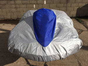 Easy Fit Water-Resistant Polyester Kart <b>Cover</b> with Storage <b>Bag</b> - Product Image 4