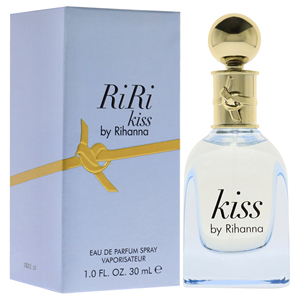 Rihanna Kiss by rihanna สำหรับผู้หญิง1ออนซ์สเปรย์ EDP กลิ่นหอมหวานและคลาสสิกด้วยกลิ่นดอกไม้ผลไม้สำหรับใช้ในชีวิตประจำวัน - Product Image 3