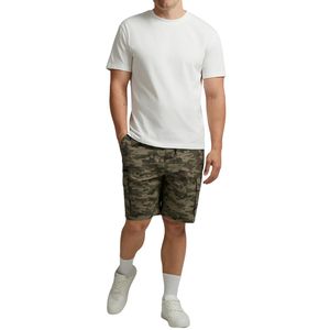 <b>Men's</b> <b>Lightweight</b> <b>Cargo</b> Style Plus size <b>Shorts</b> Elastic Waist Zipper Pockets for Casual Wear Sports Outdoor Activities USA <b>Short</b> - Product Image 6