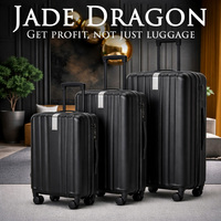 Ensemble de valises à roulettes extensibles avec un design intemporel. Ensemble de bagages avec serrure approuvée par la TSA et roues silencieuses