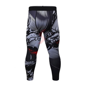 Nouveaux vêtements pour hommes à séchage rapide 2025 hommes Leggings collants de compression pour hommes haute qualité MMA Spats pas cher prix personnalisation - Product Image 4