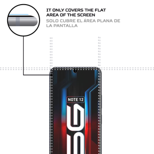 ฟิล์มกันรอยหน้าจอ ANTISHOCK สำหรับ Infinix Note 12 5G พร้อมคุณสมบัติป้องกันแรงกระแทก - Product Image 4