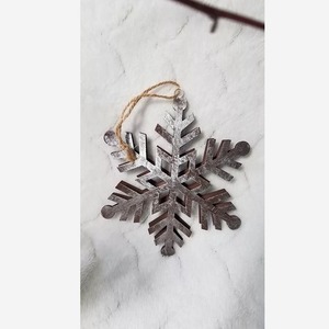 Décoration de fond de fête de Noël moderne Flocons de neige suspendus Décoration de pendentif d'arrangement d'arbre de Noël - Product Image 5