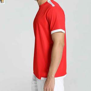 Oversized <b>Tshirt</b> Cropped Boxy Men T Shirt Summer Slim Fit Blank Outdoor Sports wear cotton fabric <b>tshirts</b> - Product Image 2