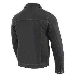 Veste en jean pour homme avec boutons décoratifs, style motard - Product Image 2