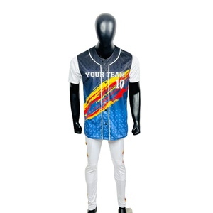 Men's 2026 Best <b>Baseball</b> Uniform Supplier Breathable Comfortable Eco-Friendly 100% Polyester Fabric <b>Set</b> Style with Your Own Logo - Product Image 1
