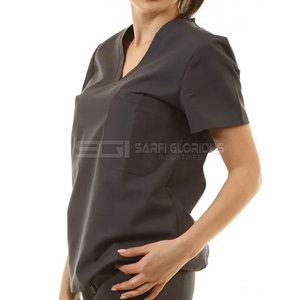 Uniforme Médico de Verano, Nuevo Modelo Más Vendido, Alta Calidad, Spandex Estampado, Elástico, Fabricado en Pakistán - Product Image 3