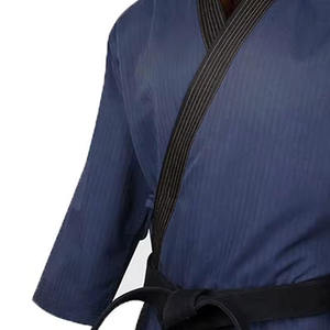 Combinaisons de karaté en coton unisexe de bonne qualité, logo personnalisé, vente en gros, vêtements d'arts martiaux, uniforme de taekwondo pour hommes et femmes, uniforme de combat - Product Image 5