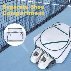 Sacs pour femmes Pickleball Sac à dos avec poche étanche Padel Pickle Ball Paddle Bag Convient 2 à 4 pagaies - Product Image 6