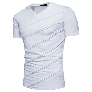 Camiseta de Hombre de Alta Calidad, 100% Algodón, Personalizada, Casual, de Corte Ajustado, con Logotipo Personalizado y Transpirable - Product Image 4