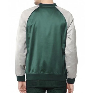 แจ็กเก็ตผู้ชายสีล้วนสำหรับมหาวิทยาลัย - Product Image 5