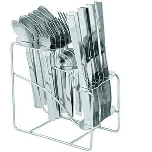 Ensemble de couverts en acier inoxydable de conception populaire pour les fêtes de mariage royales, pour les fournitures de cuisine de restaurant à bas prix - Product Image 4