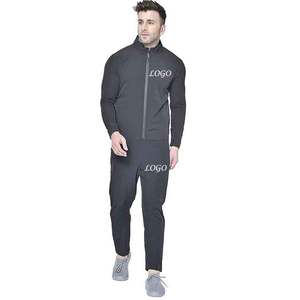 Streetwear Jogging Ensemble Survêtement Unisexe 2 Pièces Ensemble Gym wear Fitness Survêtement polyester coton Coupe-Vent Ensembles - Product Image 1