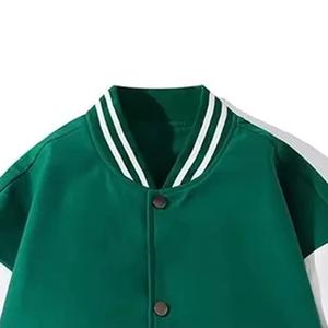 Chaquetas Varsity de Invierno para Hombre de Alta Calidad con Cuello Alto y Logotipo Frontal, Totalmente Transpirables y de Secado Rápido, Material 100% Algodón - Product Image 3