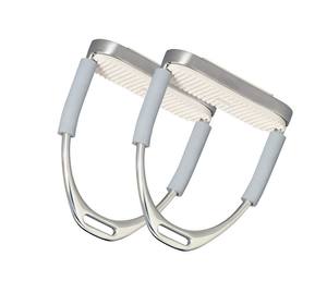 Estribos de equitación de doma, agarre de seguridad ajustable ligero de aluminio, directo de fábrica ecuestre, OEM - Product Image 3