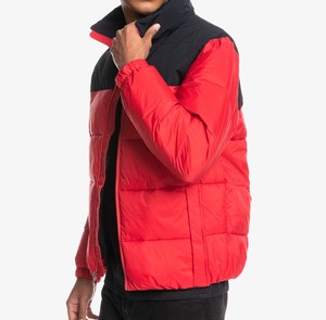 Chaqueta acolchada ajustada informal de invierno para hombre, cómoda, elegante, sólida, con capucha, cremallera, servicio OEM, venta al por mayor de fábrica - Product Image 3