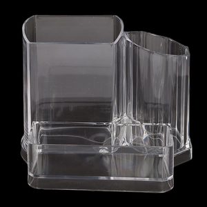 Acrylic Cosmetic <b>Makeup</b> Organizer Storage <b>Box</b> - White - Product Image 1