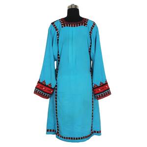 Tribal Afgan Balochi Robe En Gros Collection de Vintage Broderie À La Main Banjara Balochi Robes Vintage Banjara Baluchi Robe - Product Image 2