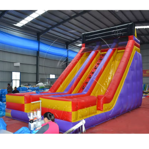 Tobogán Inflable de PVC para Exteriores, Uso Comercial, para Juegos en Seco y Mojado, para el Hogar, la Escuela, Deportes en Interiores, Residencias, Centros Comerciales - Product Image 1