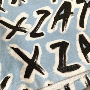 Pantalones Cortos Deportivos de Verano para Hombre, Cintura Elástica Personalizada, Logotipo Completo Digital DTG, Tejido de Rizo, 100% Algodón - Product Image 3