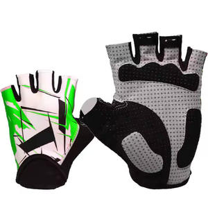 Gants de cyclisme en cuir Salva, gants de vélo à doigts courts de haute qualité, tissu en maille de nylon, tissu doux, respirant, écologique, quatre saisons - Product Image 6