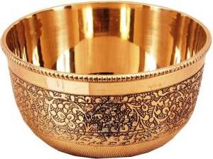 Article cadeau de mariage/cadeau de retour/décoration de la maison bol en laiton plaqué argent pour ustensiles de cuisine bol à salade bols à vaisselle pour le service - Product Image 5