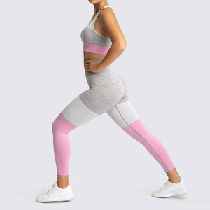 Custom Design Gym Wear Women Two Piece Legging and <b>Bra</b> <b>Set</b> Hot Sale Women Yoga <b>Set</b> Sportswear <b>Sexy</b> Fitness Yoga <b>Set</b> Oem - Product Image 2